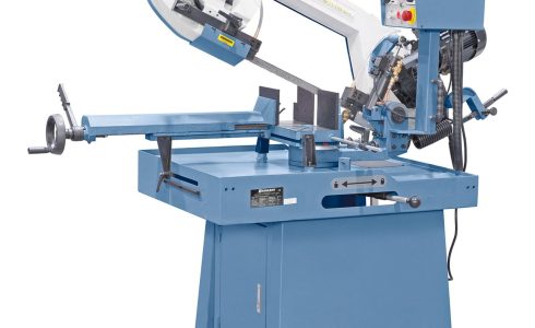 our MCB 320 eco Horizontal Bandsaw in the out of use position.
