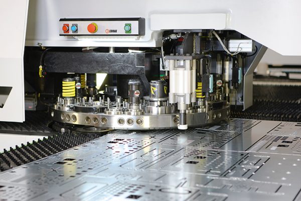 An Ermaksan ETP-s 2520 Servo turret punch press