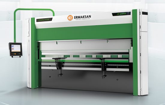 An Ermaksan Green press FX Servo