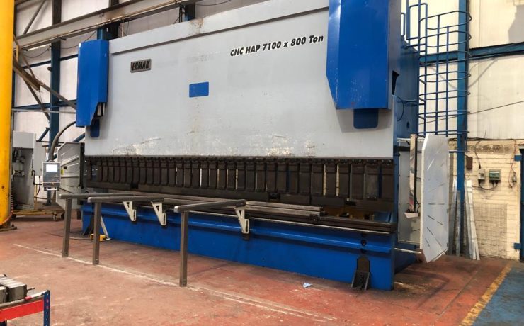 Ermaksan HAP 7100 x 800 Ton pressbreak