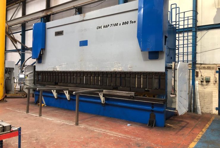 Ermaksan HAP 7100 x 800 Ton pressbreak