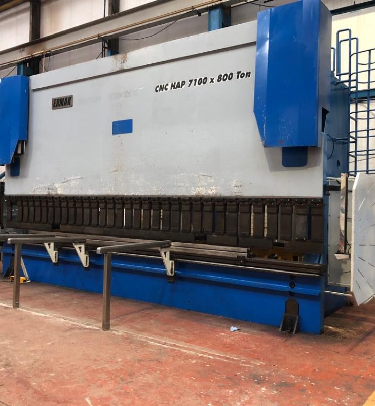 Ermaksan HAP 7100 x 800 Ton pressbreak