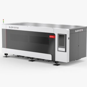 A Glorystar GS-C – Single Table Fiber Laser cutter.