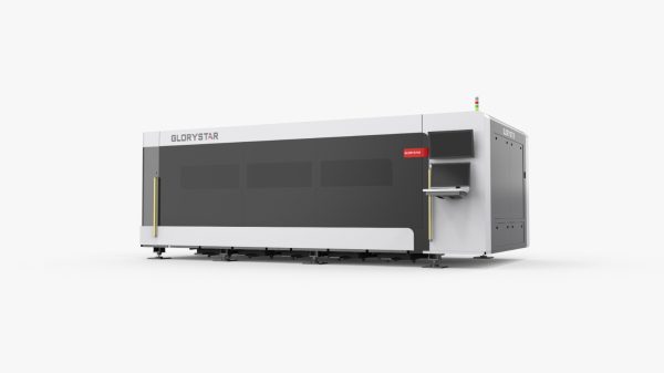 A Glorystar GS-C – Single Table Fiber Laser cutter.