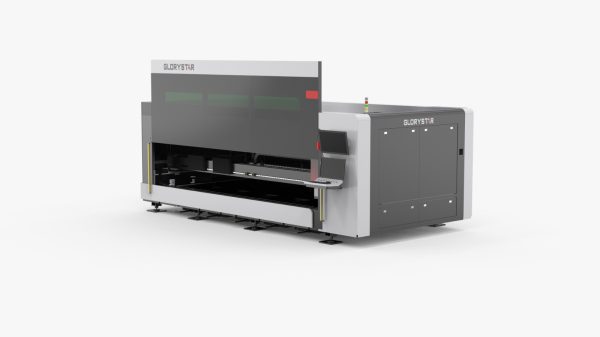A Glorystar GS-C – Single Table Fiber Laser cutter.