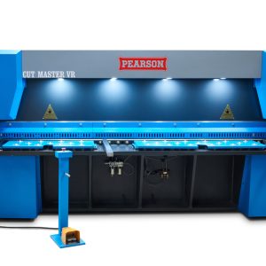 A cutmaster VR- Variable Rake Guillotine
