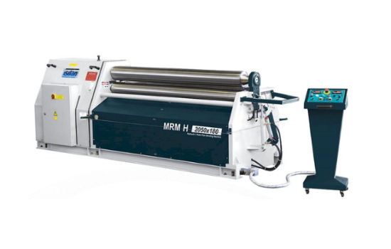 Bending rolls sold by AFM Europe to precision engineering firms.
